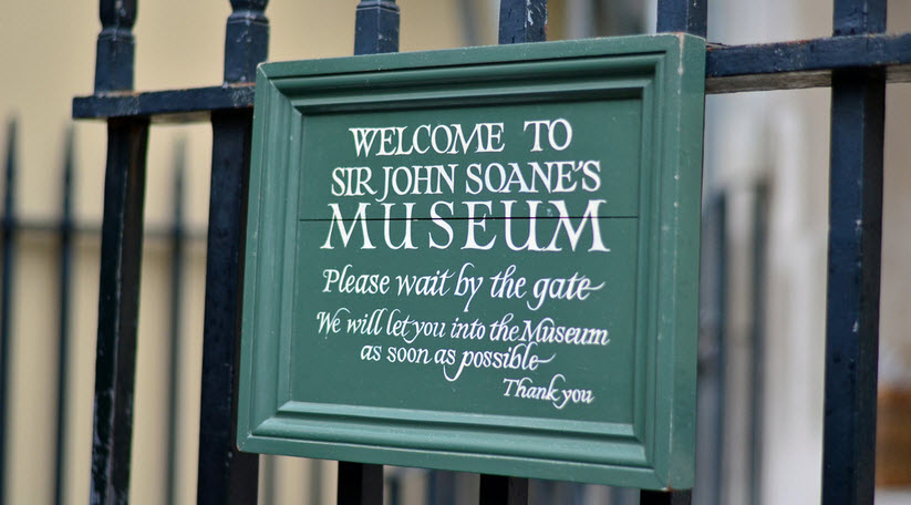 John Soanes Museum - free London on the My Time Rewards blog